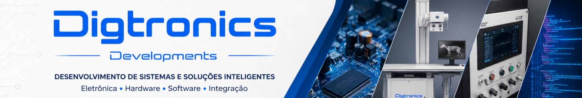 Digtronics Developments — desenvolvimento de sistemas e soluções inteligentes em eletrônica, hardware, software e integração